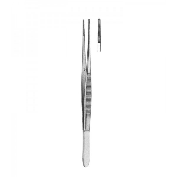 SCISSORS & DISSECTING FORCEPS WITH TUNGSTEN CARBIDE INSERTS