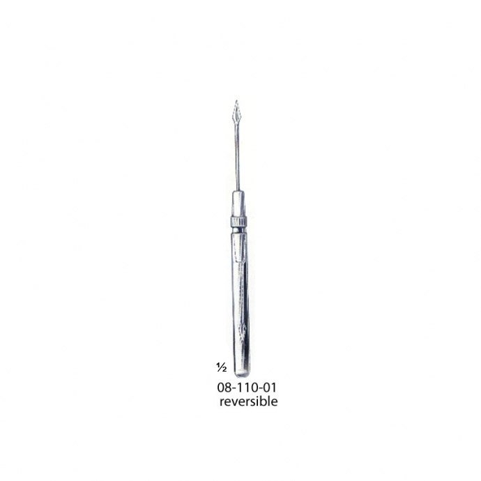 Vaccination Lancet Steel Pen, reversible