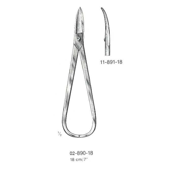 Plate Shears, 18 cm