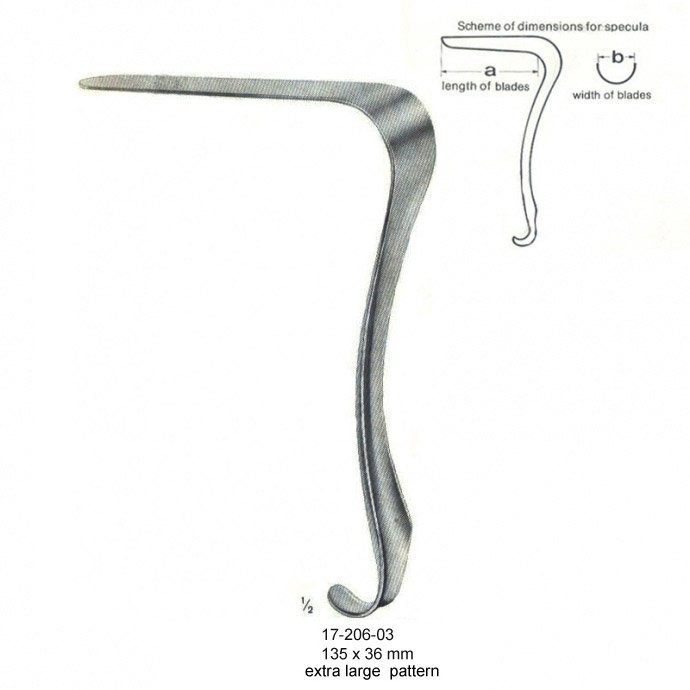 Vaginal Specula / Retractors, (135 x 36)