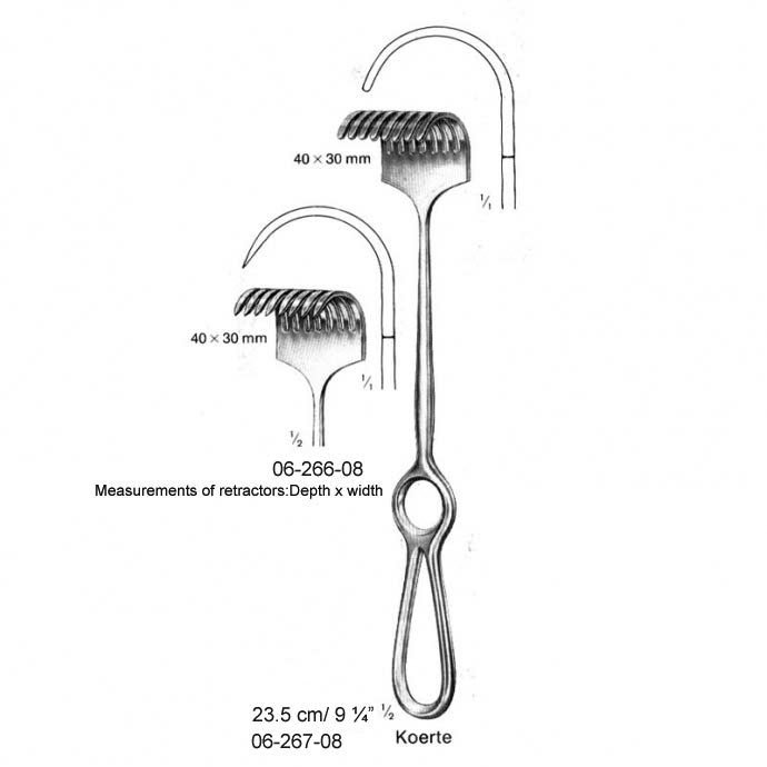 Retractor, 27 cm