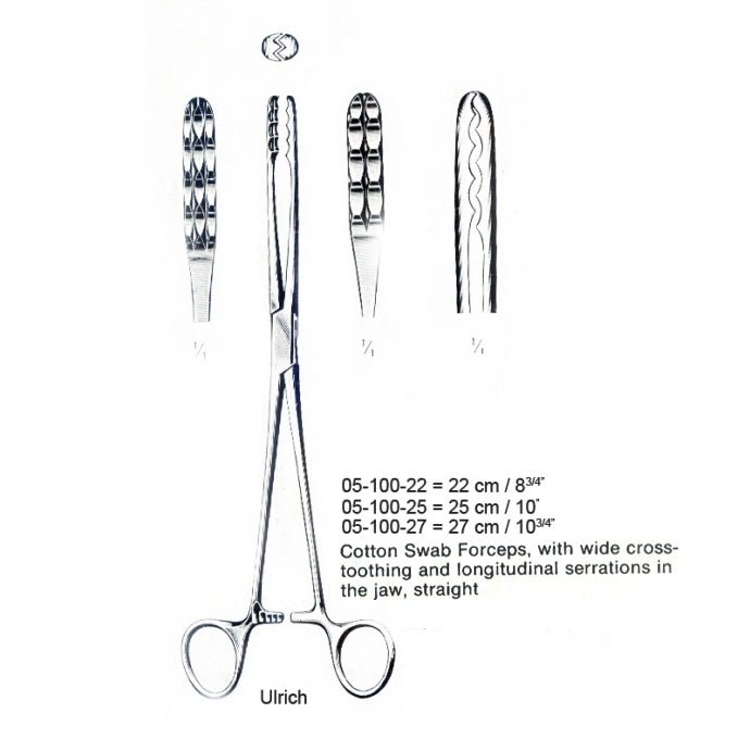 Cotton Swab Forceps